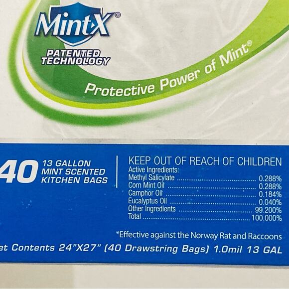 New TOMCAT REPELLANTS DUAL ACTION 13 gallon trash bags , 40 bags - Picture 5 of 5